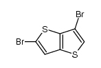 2,6-Dibromothieno[3,2-b]thiophene Structure