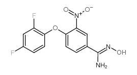 4-(2,4-二氟苯氧基)-n-羟基-3-硝基苯羧酰胺结构式