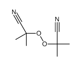 2-(2-cyanopropan-2-ylperoxy)-2-methylpropanenitrile Structure