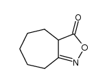 3H-Cyclohept[c]isoxazol-3-one,3a,4,5,6,7,8-hexahydro-(8CI,9CI)结构式