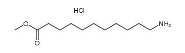 Methyl 11-aminoundecanoate hydrochloride Structure