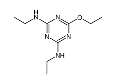 6-ethoxy-N,N'-diethyl-[1,3,5]triazine-2,4-diamine结构式