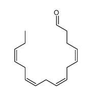 (4Z,7Z,10Z,13Z)hexadeca-4,7,10,13-tetraenal结构式