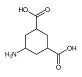 1,3-Cyclohexanedicarboxylicacid,5-amino-(9CI) structure