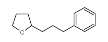 四氢化-2-(3-苯基丙基)呋喃结构式