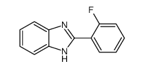 2-(2-Fluorophenyl)-1H-benzimidazole Structure