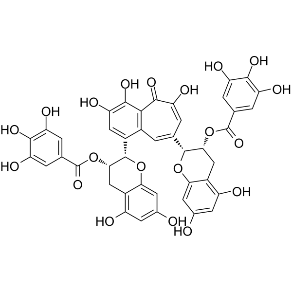 theaflavine-3,3'-digallate Structure