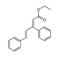 ethyl 3,5-diphenylpenta-2,4-dienoate Structure