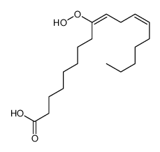 (9Z,12E)-9-hydroperoxyoctadeca-9,12-dienoic acid Structure