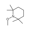 1-methoxy-2,2,6,6-tetramethylpiperidine结构式