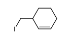 3-Iodomethyl-1-cyclohexene结构式