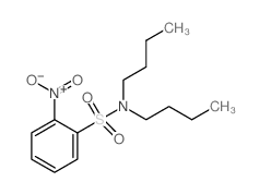 N,N-Di-n-butyl-2-nitrobenzenesulfonamide structure