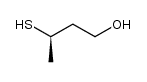 (3R)-3-mercaptobutan-1-ol Structure