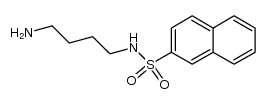 N-[4-Amino-butyl]-[2]naphthalinsulfonamid结构式