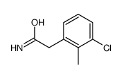 2-(3-Chloro-2-methylphenyl)acetamide Structure