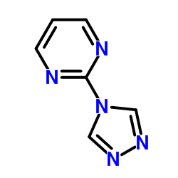 Pyrimidine, 2-(4H-1,2,4-triazol-4-yl)- (9CI) structure