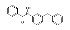 N-hydroxy-N-(2-fluorenyl)benzamide structure