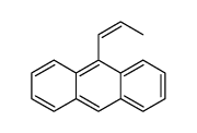 9-prop-1-enylanthracene Structure