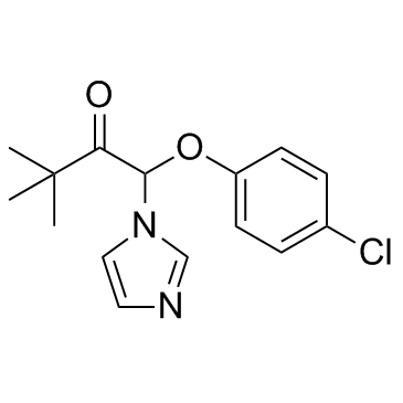 二唑丁酮结构式