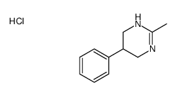 2-methyl-5-phenyl-1,4,5,6-tetrahydropyrimidine,hydrochloride Structure