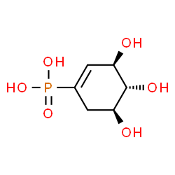 Phosphonic acid, [(3R,4R,5S)-3,4,5-trihydroxy-1-cyclohexen-1-yl]- (9CI) picture
