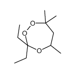 3,3-diethyl-5,7,7-trimethyl-1,2,4-trioxepane Structure