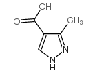 3-Methylpyrazole-4-carboxylic acid Structure