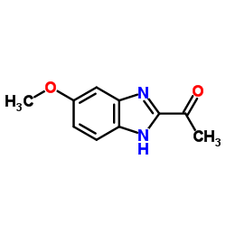 1-(5-Methoxy-1H-benzimidazol-2-yl)ethanone结构式