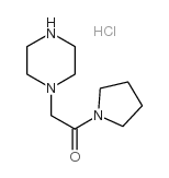 1-(1-PYRROLIDINYLCARBONYLMETHYL)PIPERAZINEHYDROCHLORIDE picture