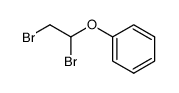 α,β-dibromoethyl phenyl ether Structure