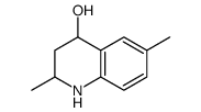 2,6-dimethyl-1,2,3,4-tetrahydroquinolin-4-ol结构式