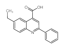 6-乙基-2-苯基喹啉-4-羧酸图片