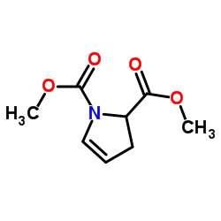 Dimethyl 2,3-dihydro-1H-pyrrole-1,2-dicarboxylate Structure