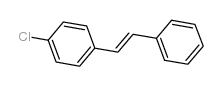 1-chloro-4-[(E)-2-phenylethenyl]benzene Structure