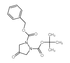 1-benzyl-2-tert-butyl-4-oxopyrazolidine-1,2-dicarboxylate picture