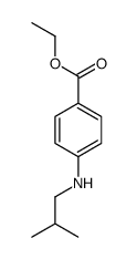 ethyl 4-(2-methylpropylamino)benzoate结构式