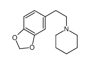 1-[2-(1,3-benzodioxol-5-yl)ethyl]piperidine Structure