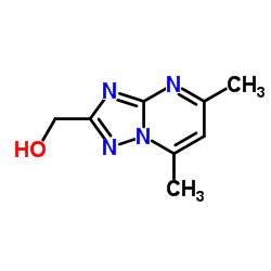 (5,7-Dimethyl-[1,2,4]triazolo[1,5-a]pyrimidin-2-yl)methanol structure