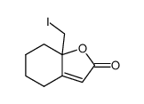 7a-iodomethyl-5,6,7,7a-tetrahydro-4H-benzofuran-2-one Structure