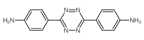 4-[6-(4-aminophenyl)-1,2,4,5-tetrazin-3-yl]aniline Structure