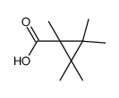 1,2,2,3,3-pentamethylcyclopropane-1-carboxylic acid Structure