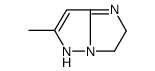 6-methyl-3,5-dihydro-2H-imidazo[1,2-b]pyrazole结构式