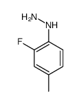 (2-FLUORO-4-METHYL-PHENYL)-HYDRAZINE Structure