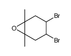 3,4-dibromo-1,6-dimethyl-7-oxabicyclo[4.1.0]heptane Structure