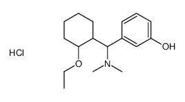 3-[dimethylamino-(2-ethoxycyclohexyl)methyl]phenol,hydrochloride Structure