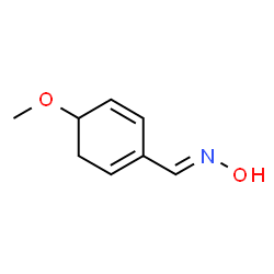 1,5-Cyclohexadiene-1-carboxaldehyde,4-methoxy-,oxime(9CI) Structure