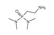 Bis(dimethylamino)-β-aminoaethylphosphonat结构式