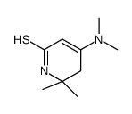 4-(dimethylamino)-2,2-dimethyl-1,3-dihydropyridine-6-thione Structure