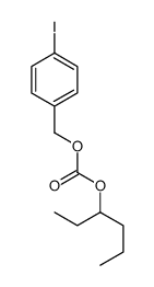 Carbonic acid 1-ethylbutyl p-iodobenzyl ester structure