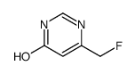 4-Pyrimidinol, 6-(fluoromethyl)- (7CI,8CI) Structure